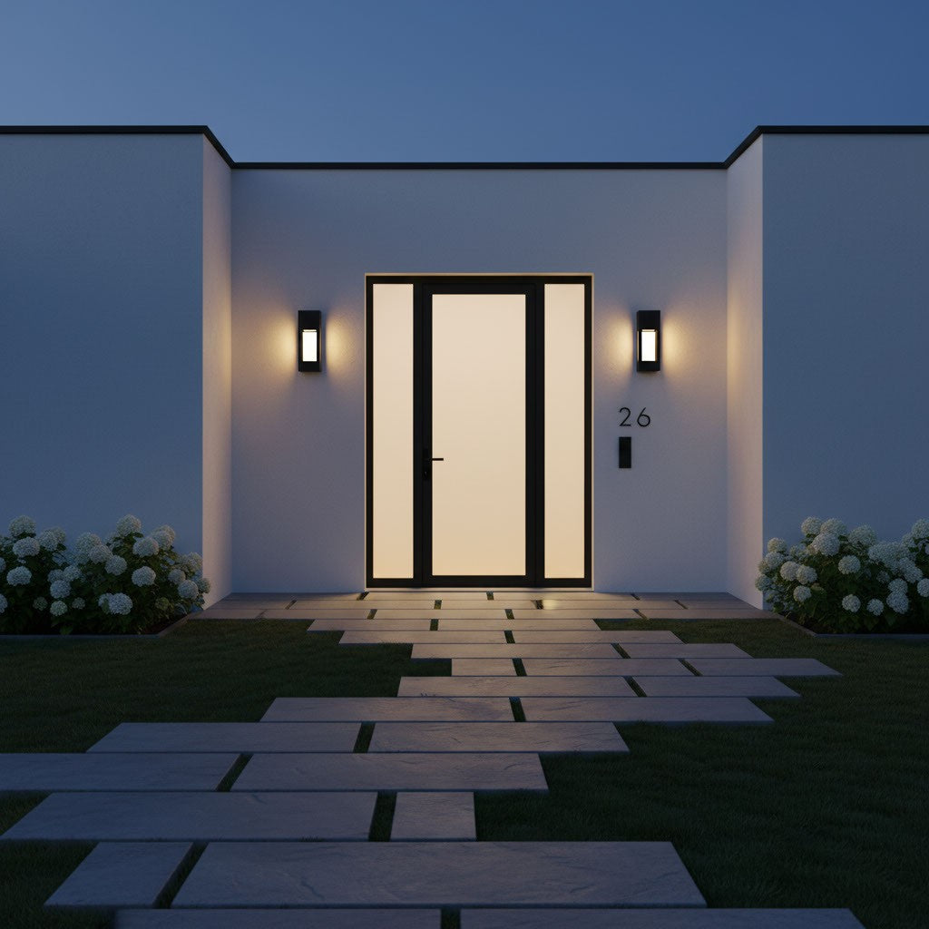 Visual Comfort Studio Canada - 8657793S-12 - LED Outdoor Wall Lantern - Testa - Black