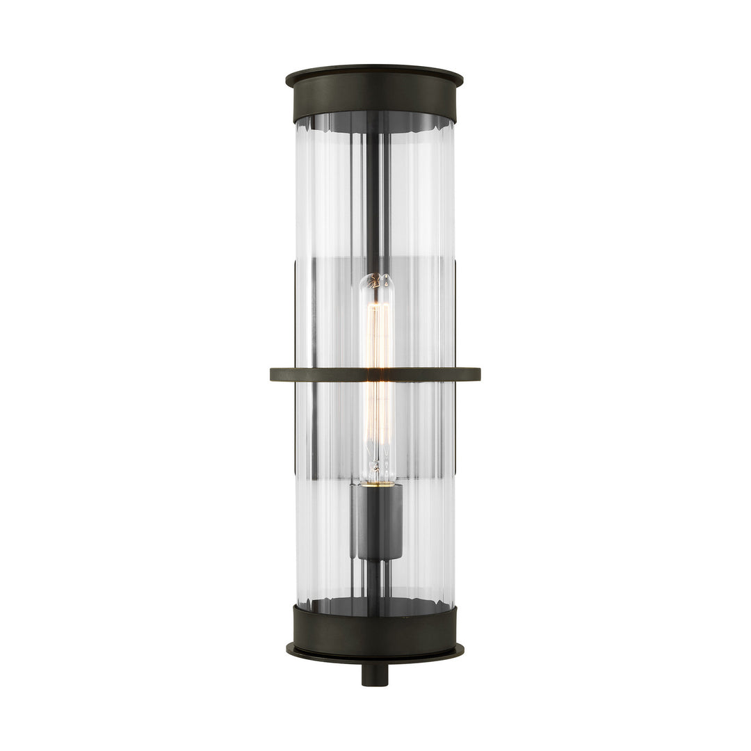 Alcona One Light Outdoor Wall Lantern in Antique Bronze - available from The Lighting Shoppe, trusted by Canadian homeowners