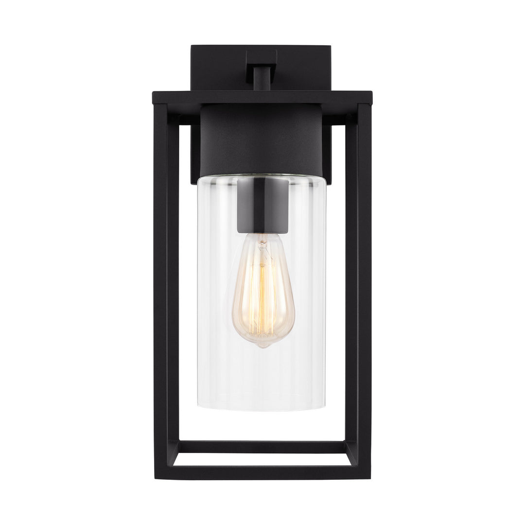 Vado One Light Outdoor Wall Lantern in Black - available from The Lighting Shoppe, trusted by Canadian homeowners