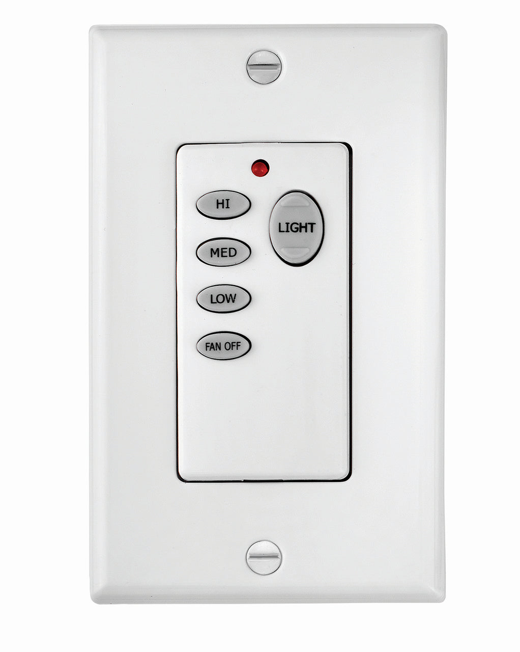 Wall Control 3 Speed Wall Control in White - available from The Lighting Shoppe, trusted by Canadian homeowners