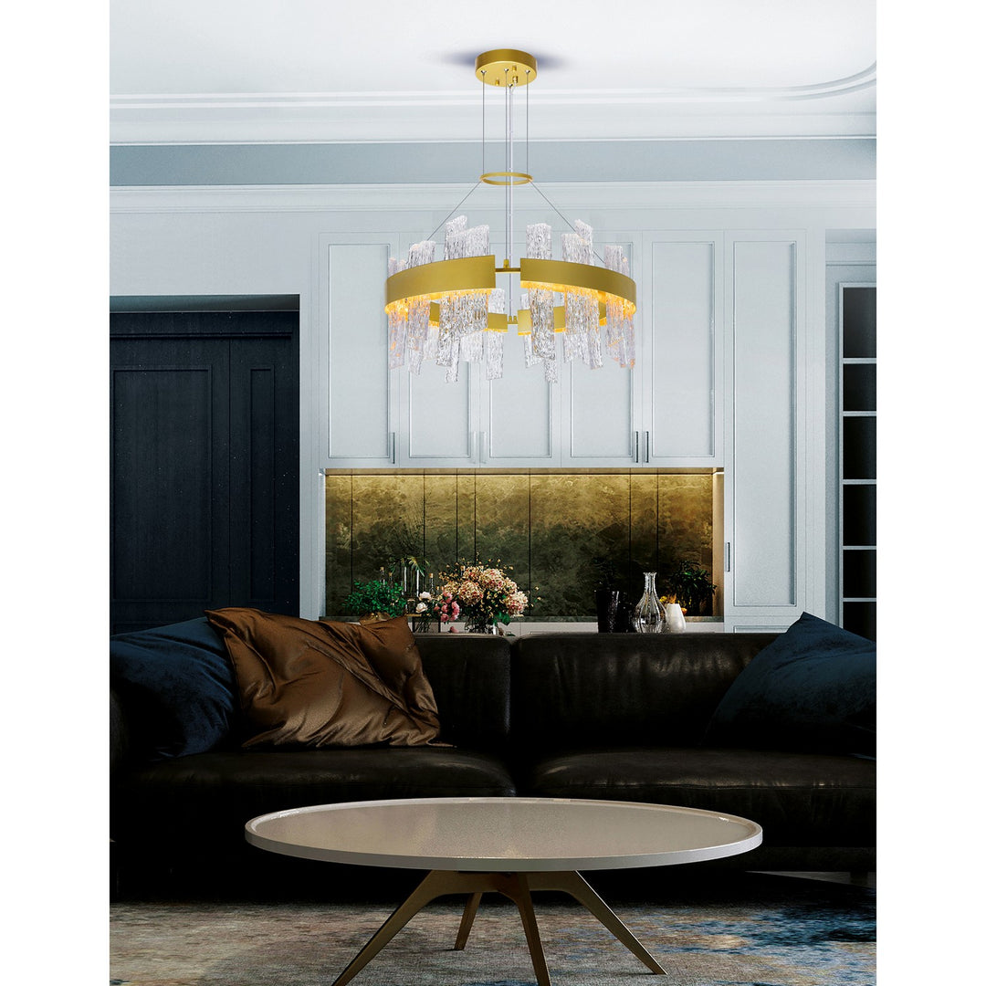 CWI Lighting Canada - 1246P24-602-A - LED Chandelier - Guadiana - Satin Gold
