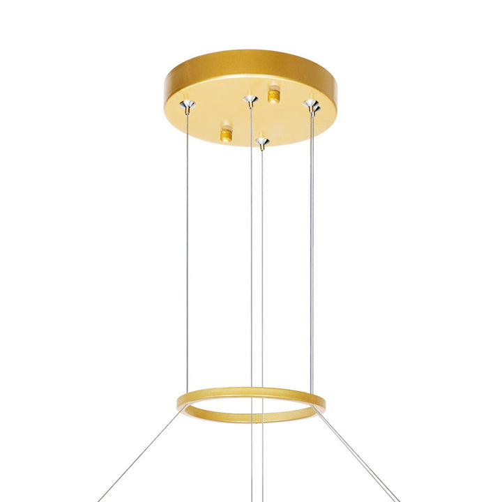CWI Lighting Canada - 1246P24-602-A - LED Chandelier - Guadiana - Satin Gold