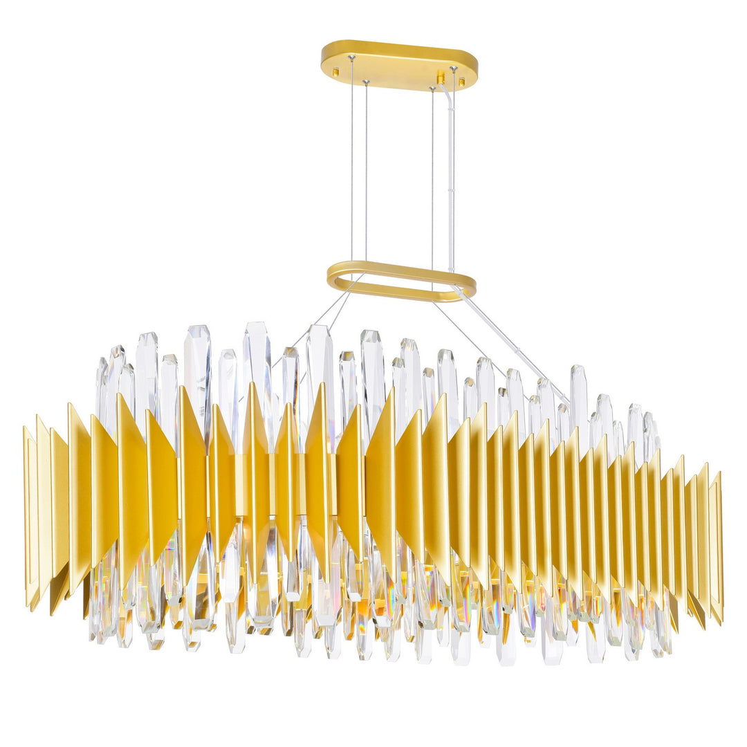 CWI Lighting Canada - 1247P39-20-602-O - 20 Light Chandelier - Cityscape - Satin Gold