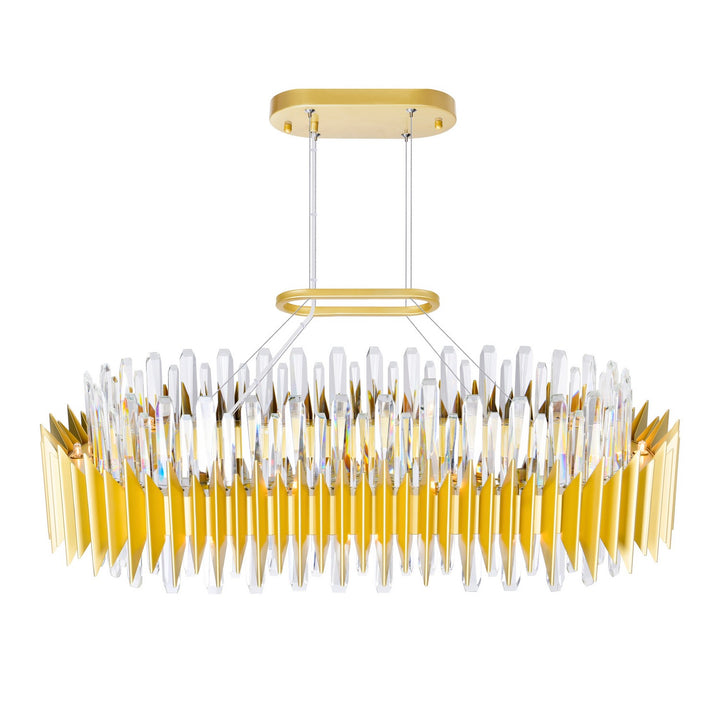 CWI Lighting Canada - 1247P39-20-602-O - 20 Light Chandelier - Cityscape - Satin Gold