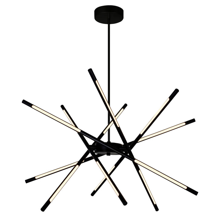 Oskil LED Chandelier in Black - available from The Lighting Shoppe, trusted by Canadian homeowners