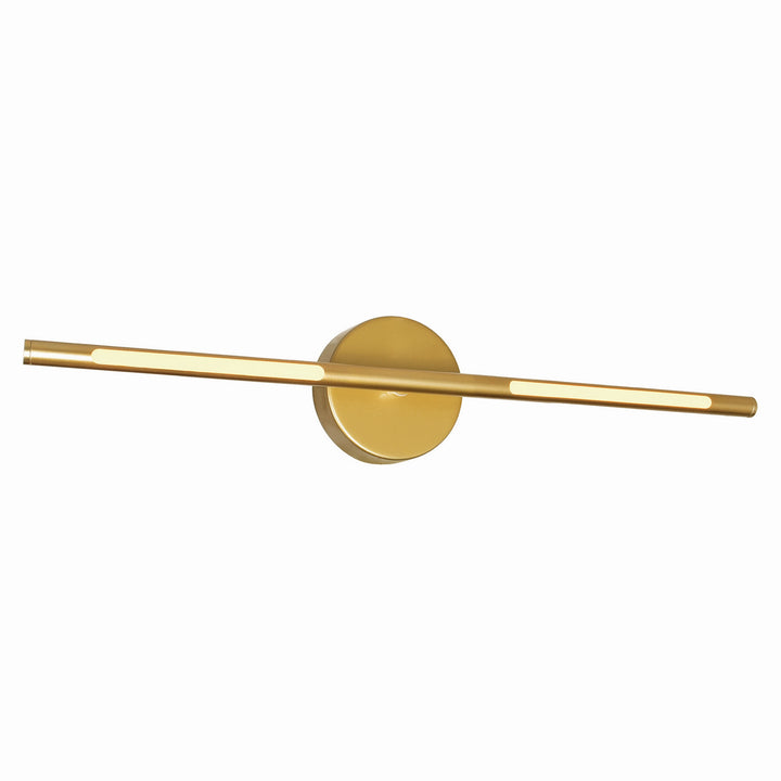 Oskil LED Wall Sconce in Satin Gold - available from The Lighting Shoppe, trusted by Canadian homeowners