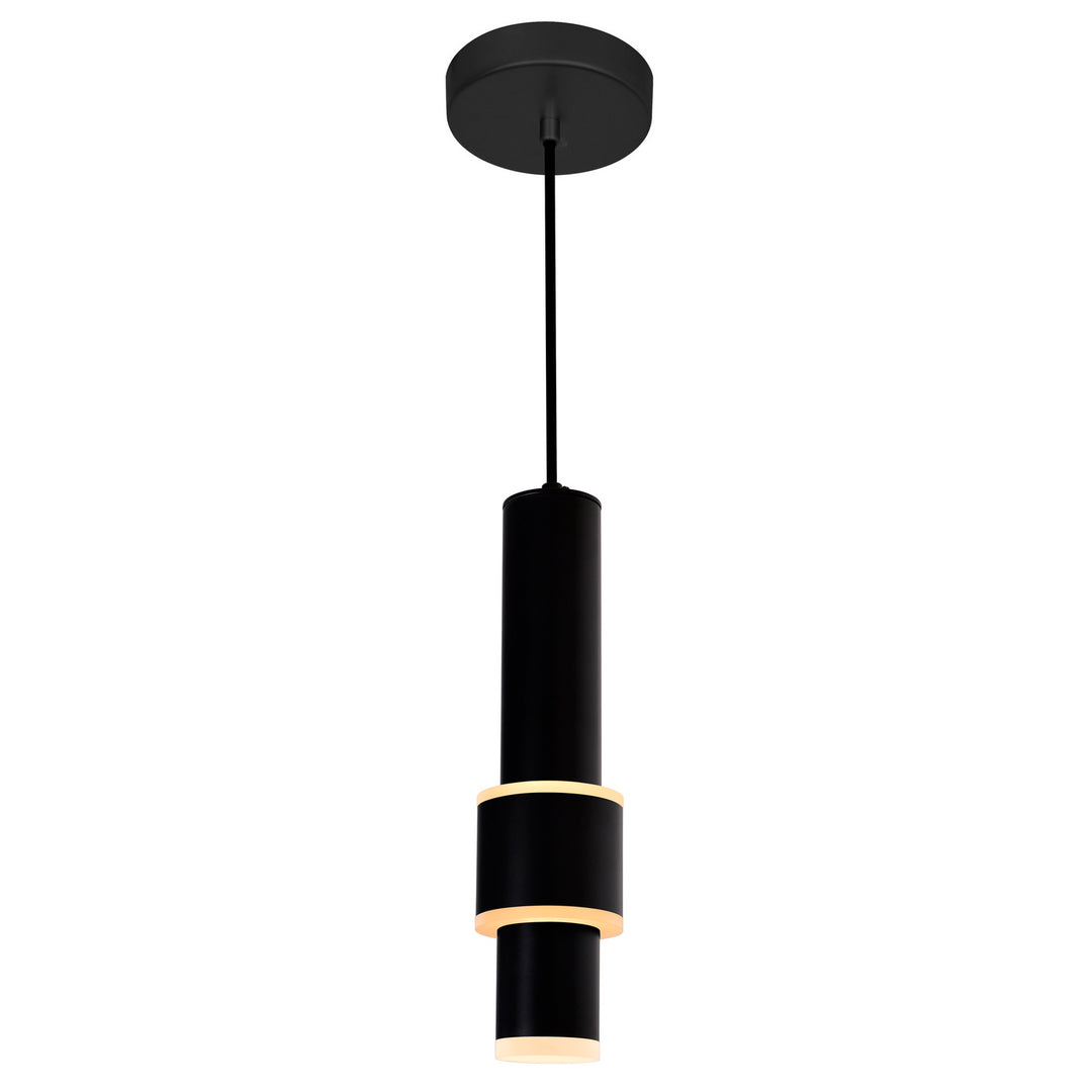 Lena LED Mini Pendant in Black - available from The Lighting Shoppe, trusted by Canadian homeowners