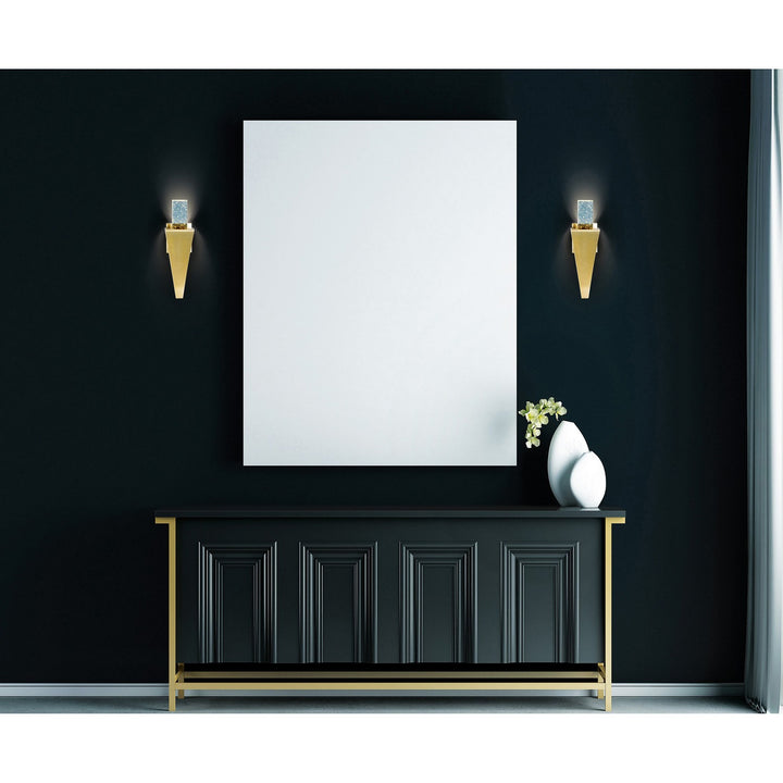CWI Lighting Canada - 1502W5-1-602 - LED Wall Sconce - Catania - Satin Gold