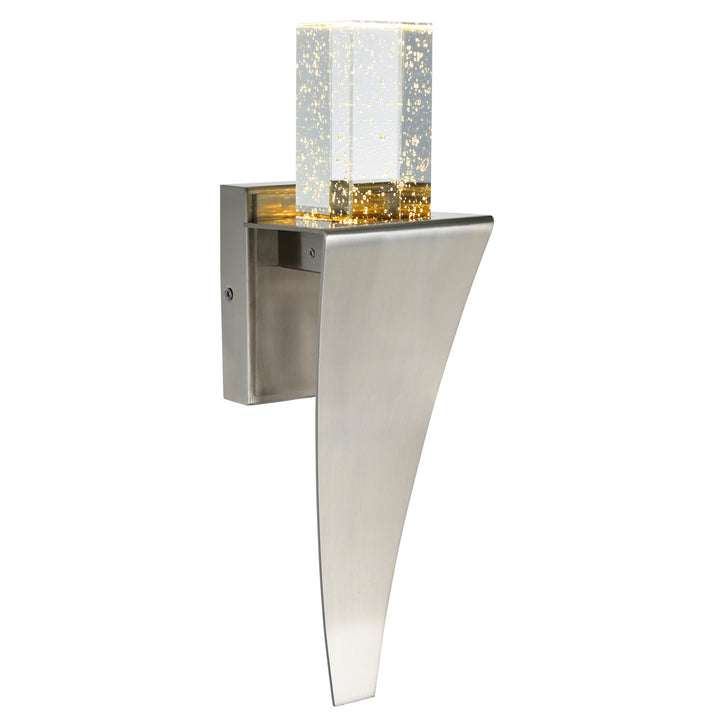 Catania LED Wall Sconce in Satin Nickel - available from The Lighting Shoppe, trusted by Canadian homeowners