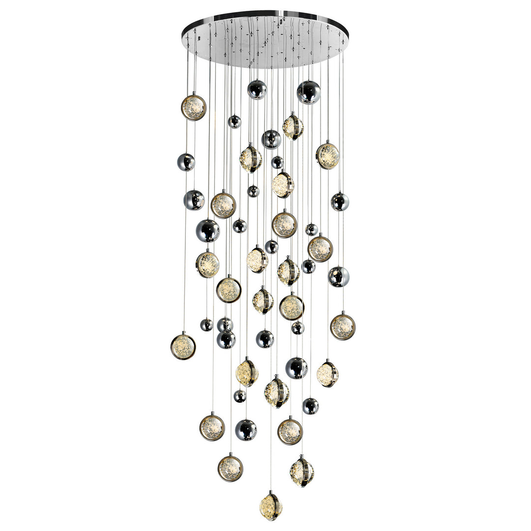 Salvador LED Chandelier in Polished Nickel - available from The Lighting Shoppe, trusted by Canadian homeowners