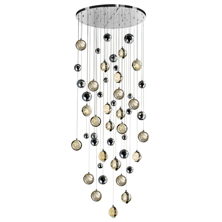 Salvador LED Chandelier in Polished Nickel - available from The Lighting Shoppe, trusted by Canadian homeowners