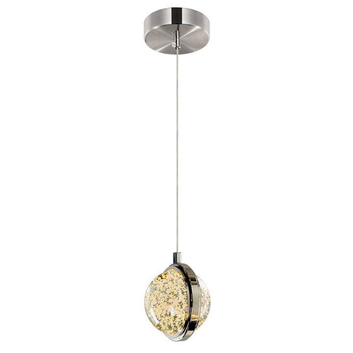 Salvador LED Mini Pendant in Polished Nickel - available from The Lighting Shoppe, trusted by Canadian homeowners