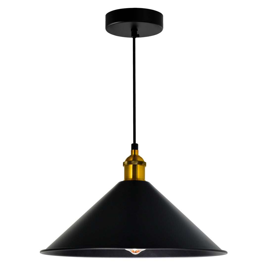 Brave One Light Mini Pendant in Black - available from The Lighting Shoppe, trusted by Canadian homeowners