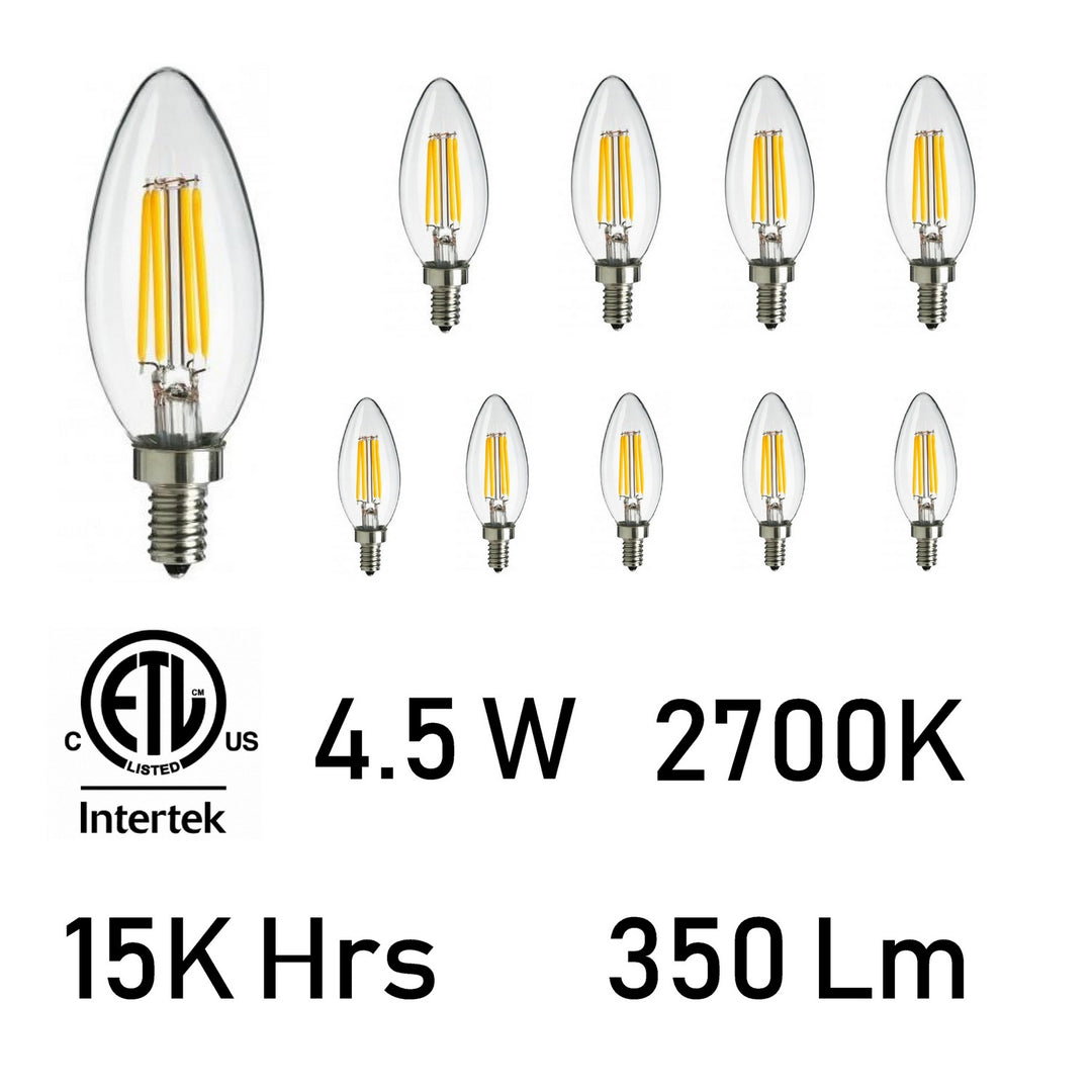 Bulbs Light Bulb in Clear - available from The Lighting Shoppe, trusted by Canadian homeowners