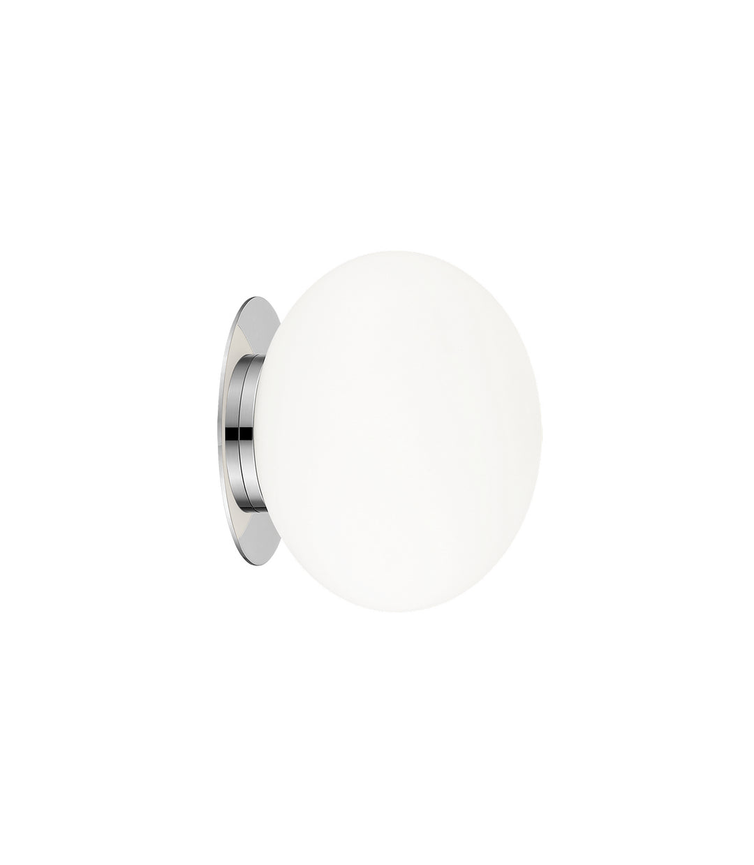 Mayu One Light Wall Sconce/Ceiling Mount in Chrome - available from The Lighting Shoppe, trusted by Canadian homeowners