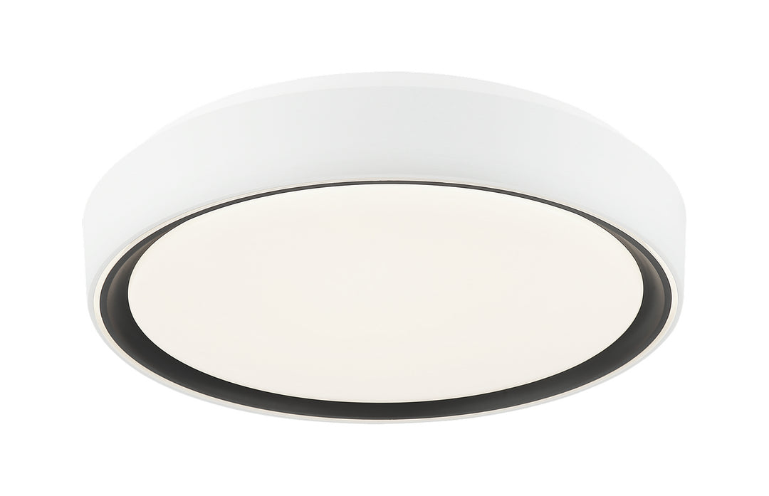 Matteo Canada - M10601WHBK - LED Ceiling Mount - Alamus - Aged Gold Brass + White