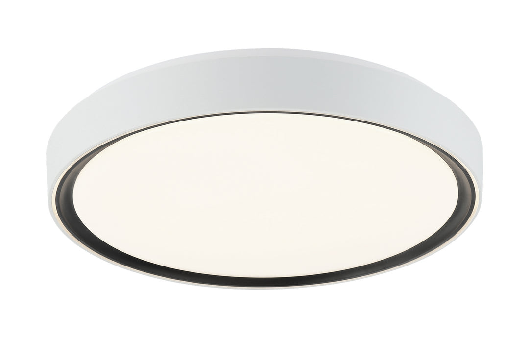 Matteo Canada - M10602WHBK - LED Ceiling Mount - Alamus - Aged Gold Brass + White