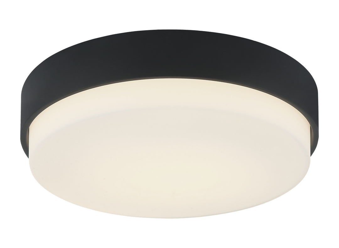 Quintz Three Light Ceiling Mount in Matte Black - available from The Lighting Shoppe, trusted by Canadian homeowners