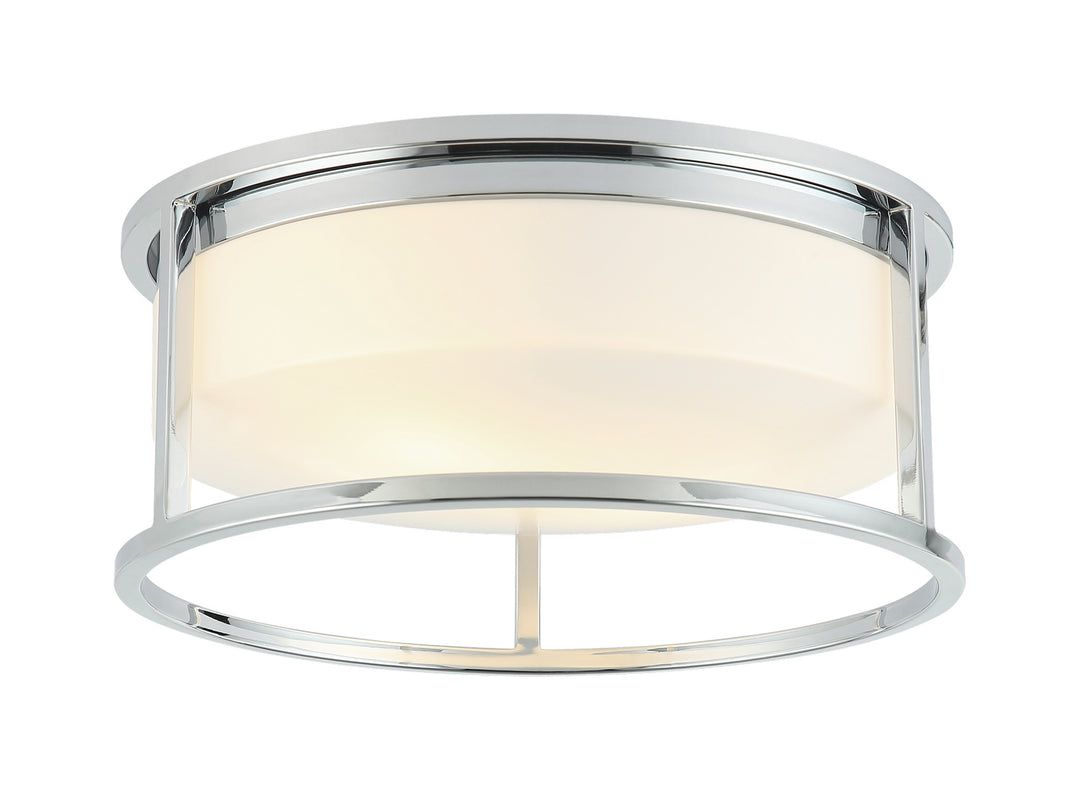 Matteo Canada - M15002CH - Two Light Ceiling Mount - Framerton - Chrome