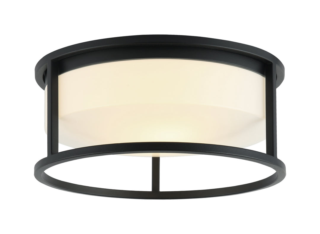 Matteo Canada - M15002MB - Two Light Ceiling Mount - Framerton - Matte Black