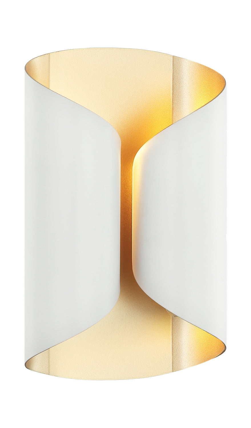 Ripcurl Two Light Wall Sconce in White - available from The Lighting Shoppe, trusted by Canadian homeowners