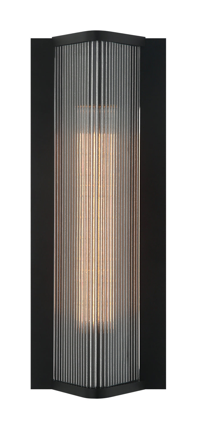Palmira One Light Wall Sconce in Matte Black - available from The Lighting Shoppe, trusted by Canadian homeowners