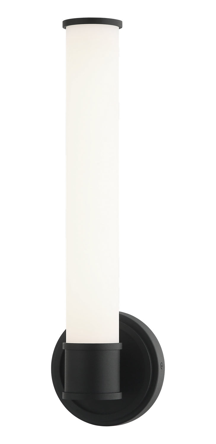Steveston LED Wall Sconce in Matte Black - available from The Lighting Shoppe, trusted by Canadian homeowners