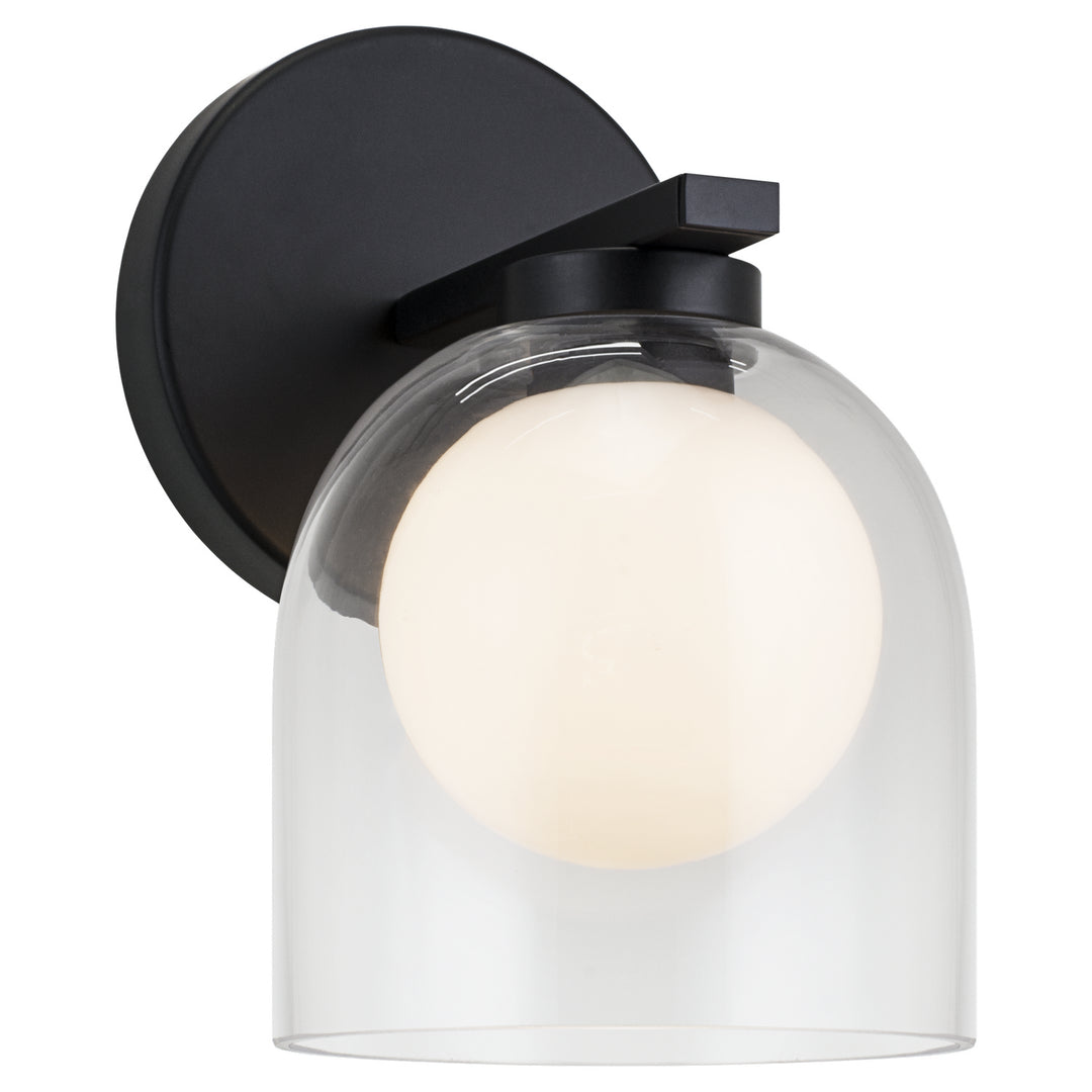 Derbishone One Light Wall Sconce in Black - available from The Lighting Shoppe, trusted by Canadian homeowners