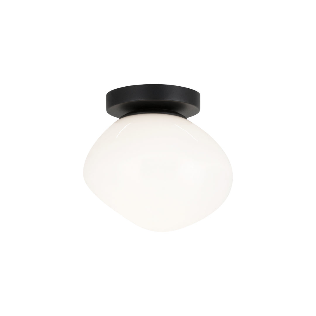 Melotte One Light Wall Sconce/Ceiling Mount in Black - available from The Lighting Shoppe, trusted by Canadian homeowners