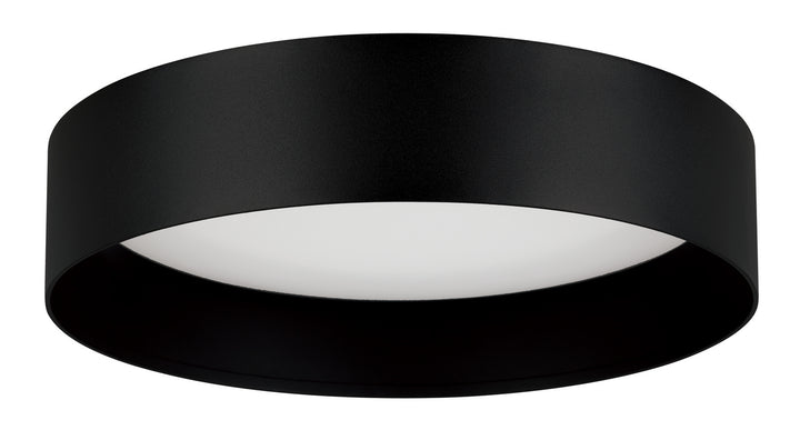 Eglo Canada - 205628A - LED Ceiling Mount - Ester - Structured Black/Matte White