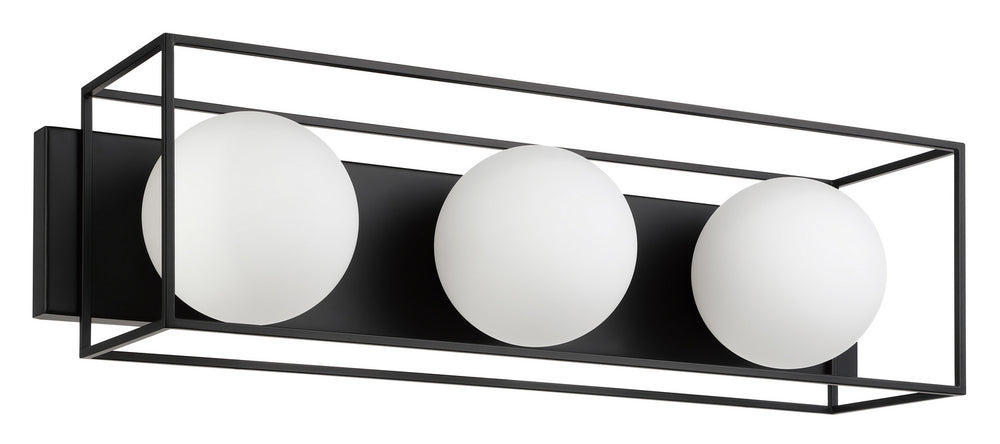 Grayson LED Bath/Vanity in Matte Black - available from The Lighting Shoppe, trusted by Canadian homeowners