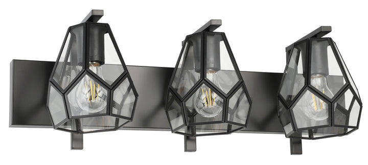 Mardyke Three Light Bath/Vanity in Matte Black - available from The Lighting Shoppe, trusted by Canadian homeowners