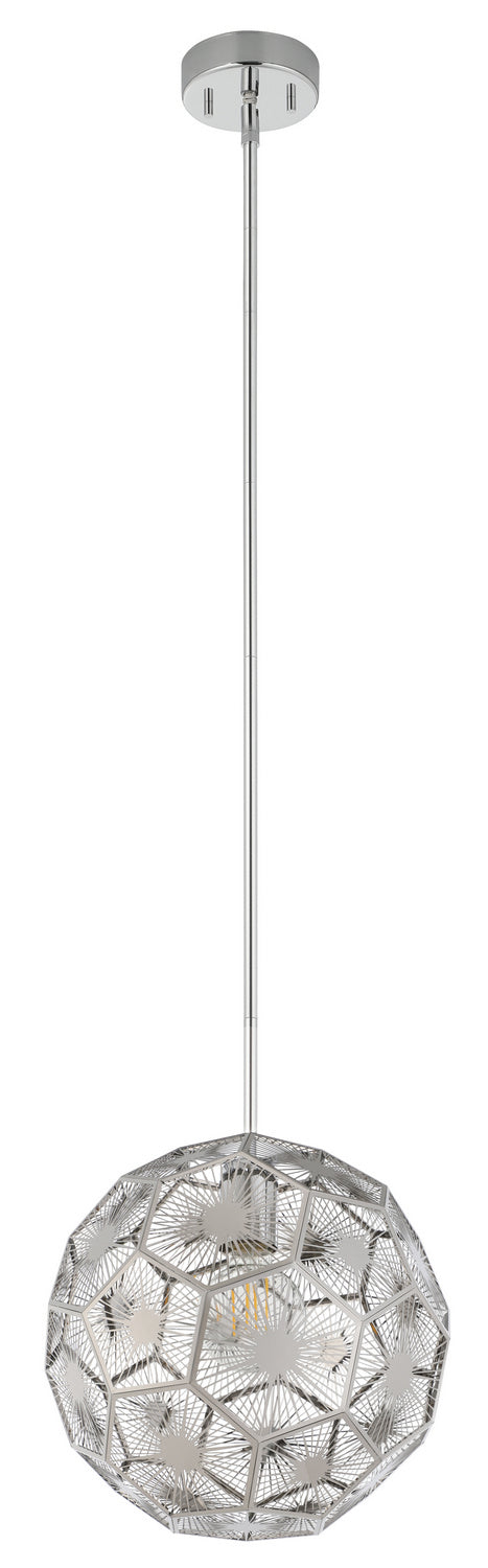 Skoura One Light Pendant in Chrome - available from The Lighting Shoppe, trusted by Canadian homeowners