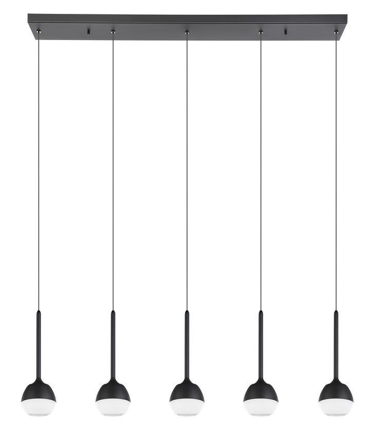 Nucetto LED Pendant in Black - available from The Lighting Shoppe, trusted by Canadian homeowners
