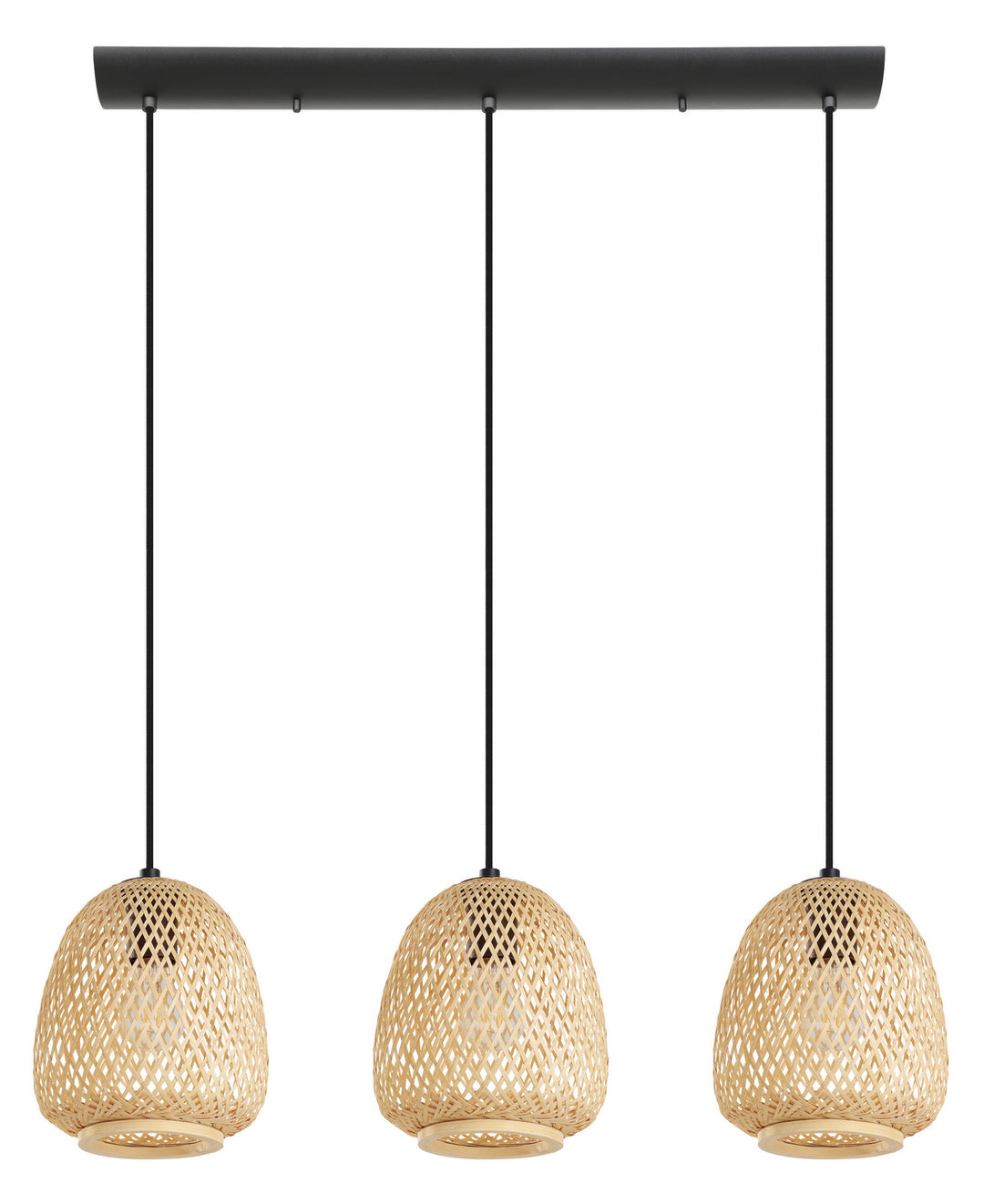 Dembleby Three Light Pendant in Black - available from The Lighting Shoppe, trusted by Canadian homeowners