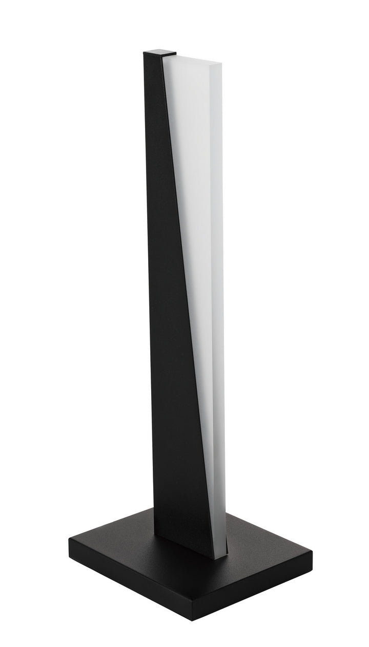 Isidro LED Table Lamp in Structured Black - available from The Lighting Shoppe, trusted by Canadian homeowners