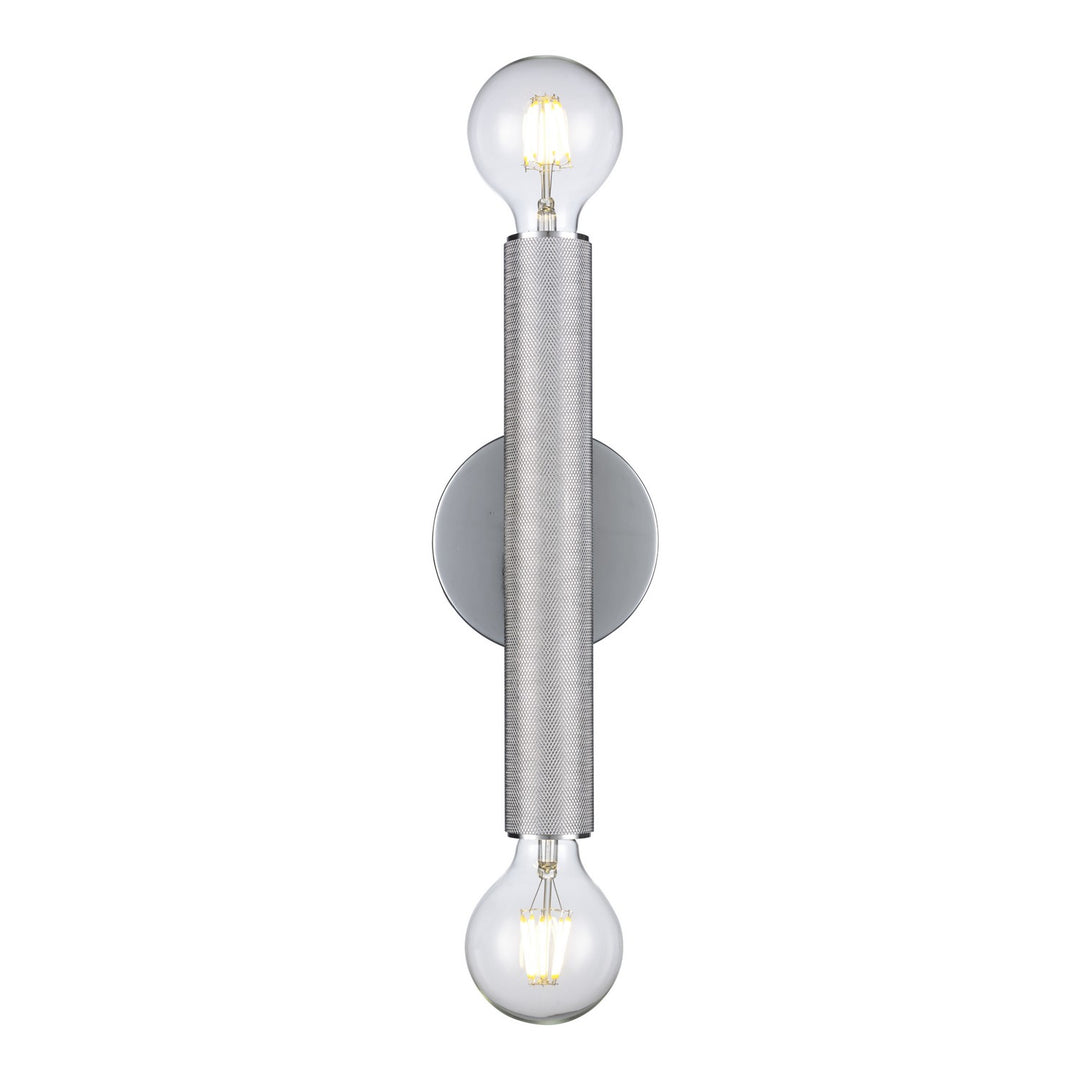 Auburn Two Light Wall Sconce in Polished Chrome - available from The Lighting Shoppe, trusted by Canadian homeowners