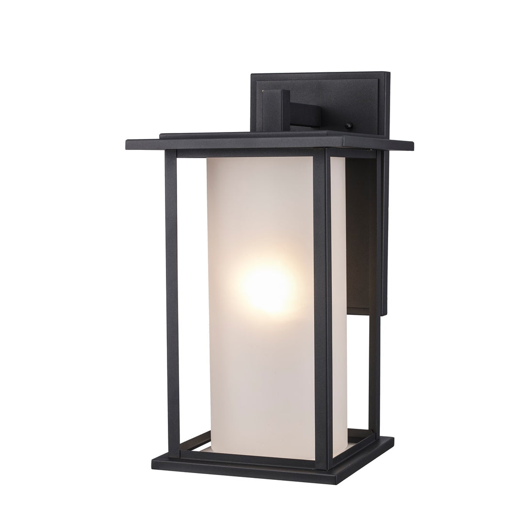 Shaakar One Light Outdoor Wall Mount in Black - available from The Lighting Shoppe, trusted by Canadian homeowners