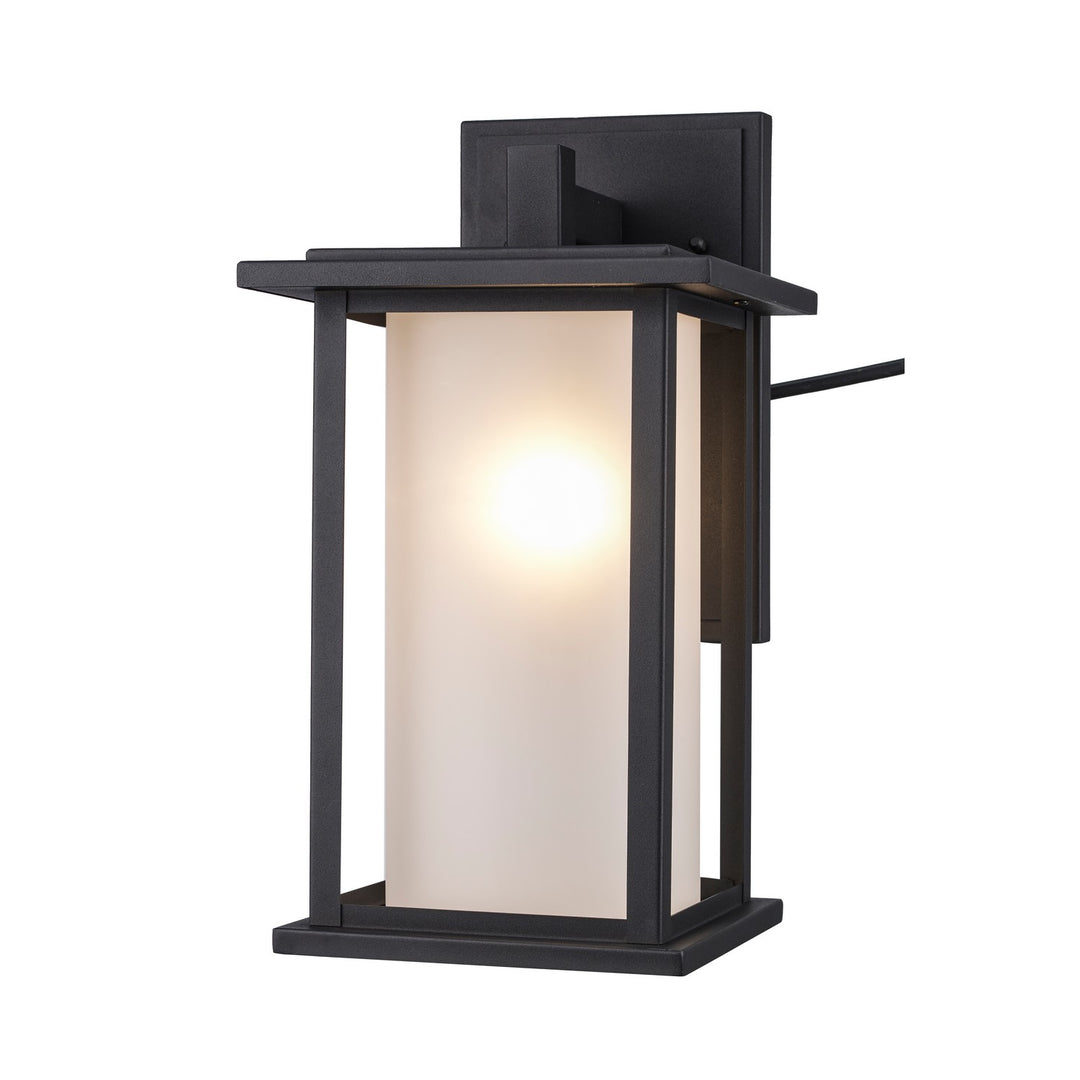 Shaakar One Light Outdoor Wall Mount in Black - available from The Lighting Shoppe, trusted by Canadian homeowners