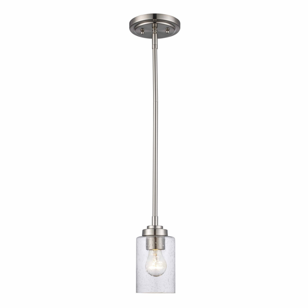 Mod Pod One Light Pendant in Brushed Nickel - available from The Lighting Shoppe, trusted by Canadian homeowners