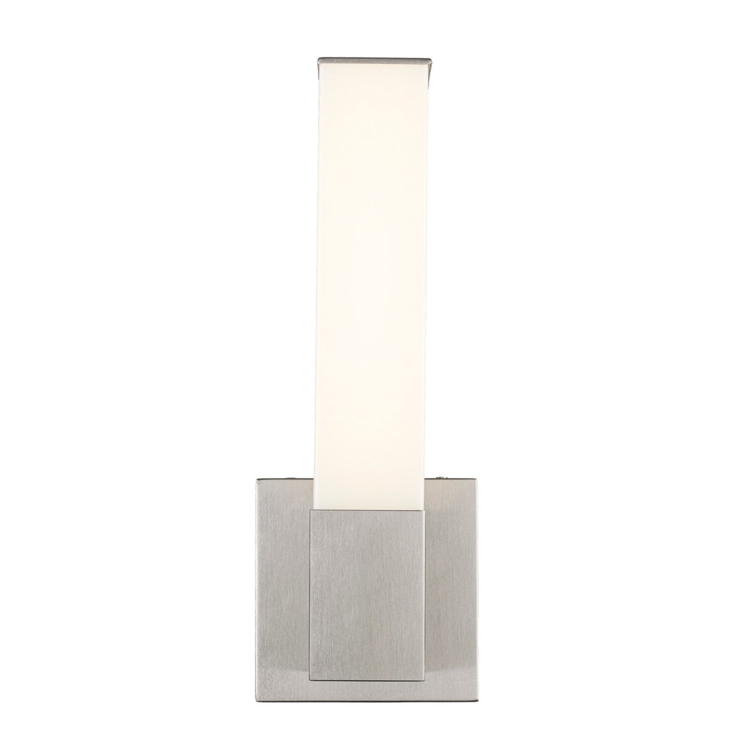 Saavy LED Wall Sconce in Brushed Nickel - available from The Lighting Shoppe, trusted by Canadian homeowners