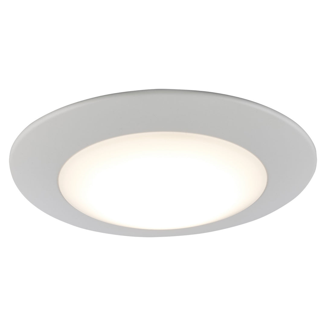 Lunaire LED Disk in White - available from The Lighting Shoppe, trusted by Canadian homeowners
