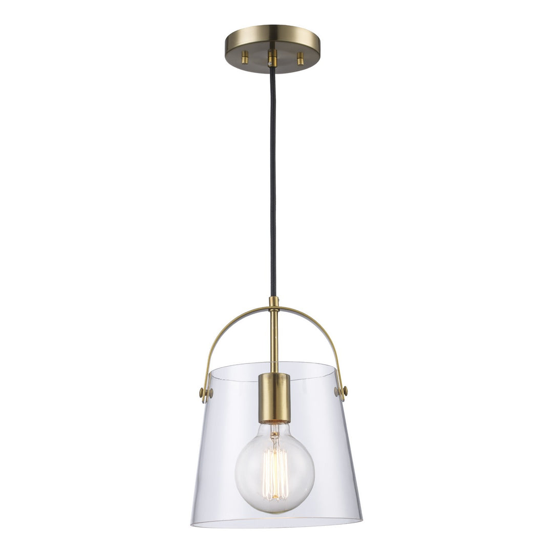 Curry One Light Pendant in Antique Gold - available from The Lighting Shoppe, trusted by Canadian homeowners