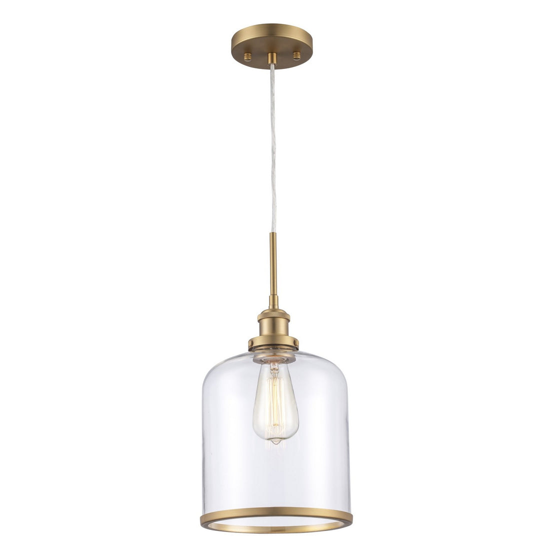 Dorina One Light Pendant in Antique Gold - available from The Lighting Shoppe, trusted by Canadian homeowners