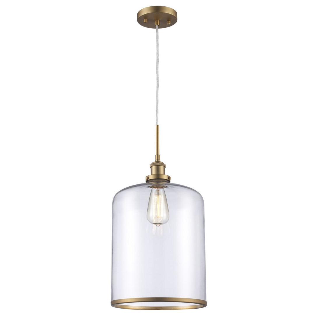 Dorina One Light Pendant in Antique Gold - available from The Lighting Shoppe, trusted by Canadian homeowners