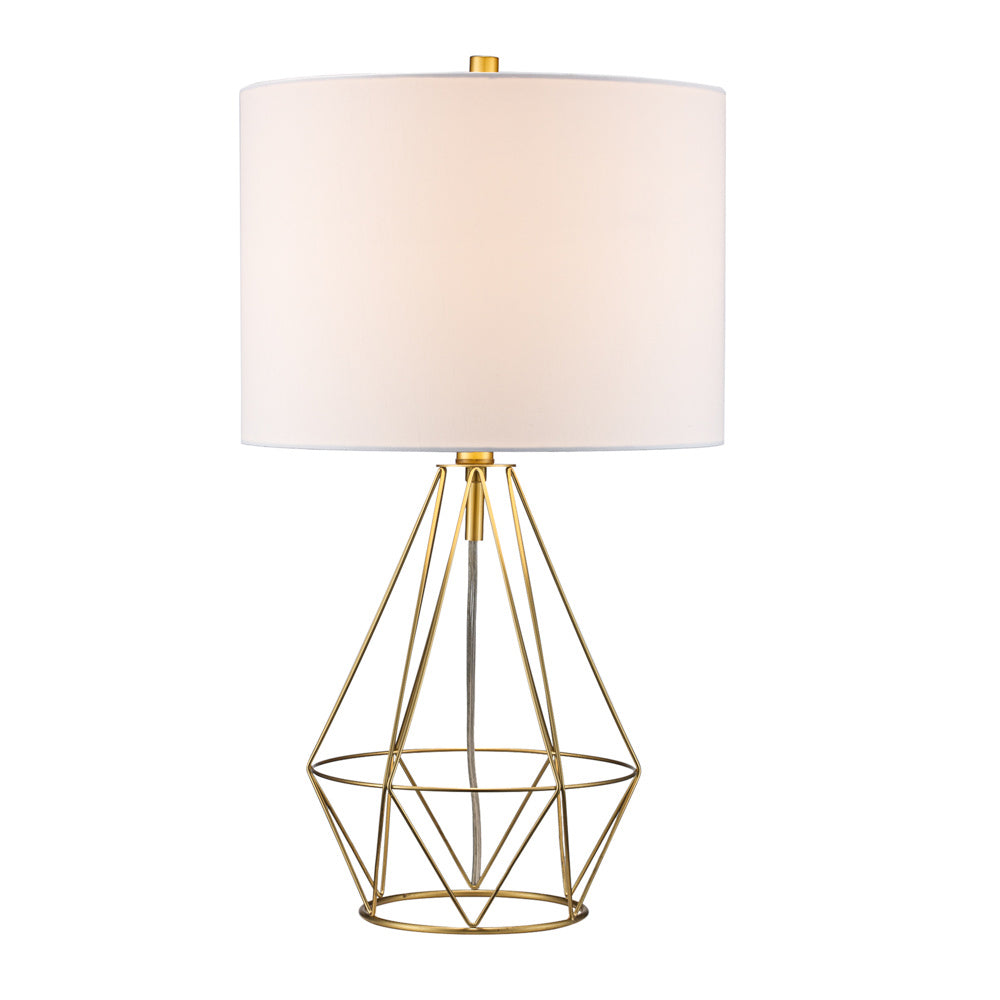 One Light Portable Lamp in Antique Gold - available from The Lighting Shoppe, trusted by Canadian homeowners