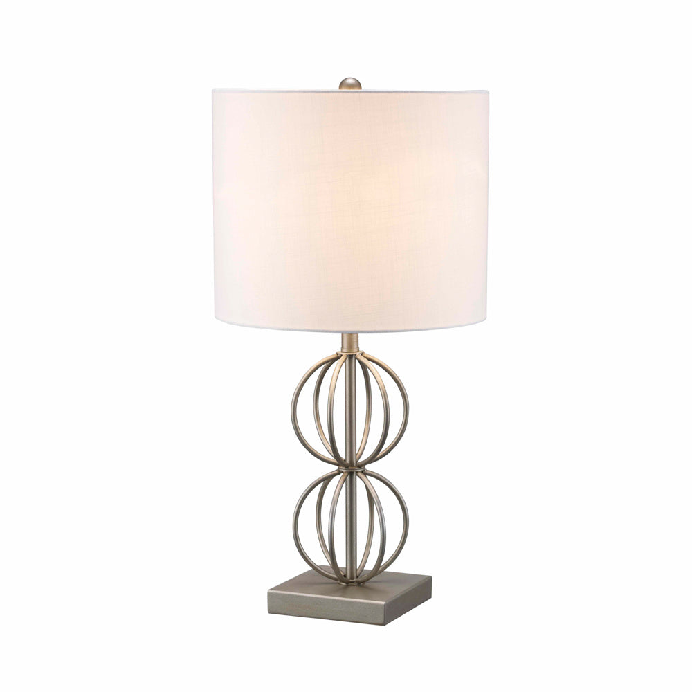 One Light Portable Lamp in Silver - available from The Lighting Shoppe, trusted by Canadian homeowners