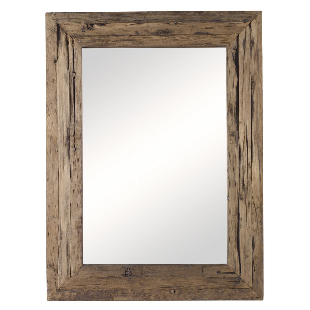 Rennick Mirror in Rustic Pine Wood - available from The Lighting Shoppe, trusted by Canadian homeowners