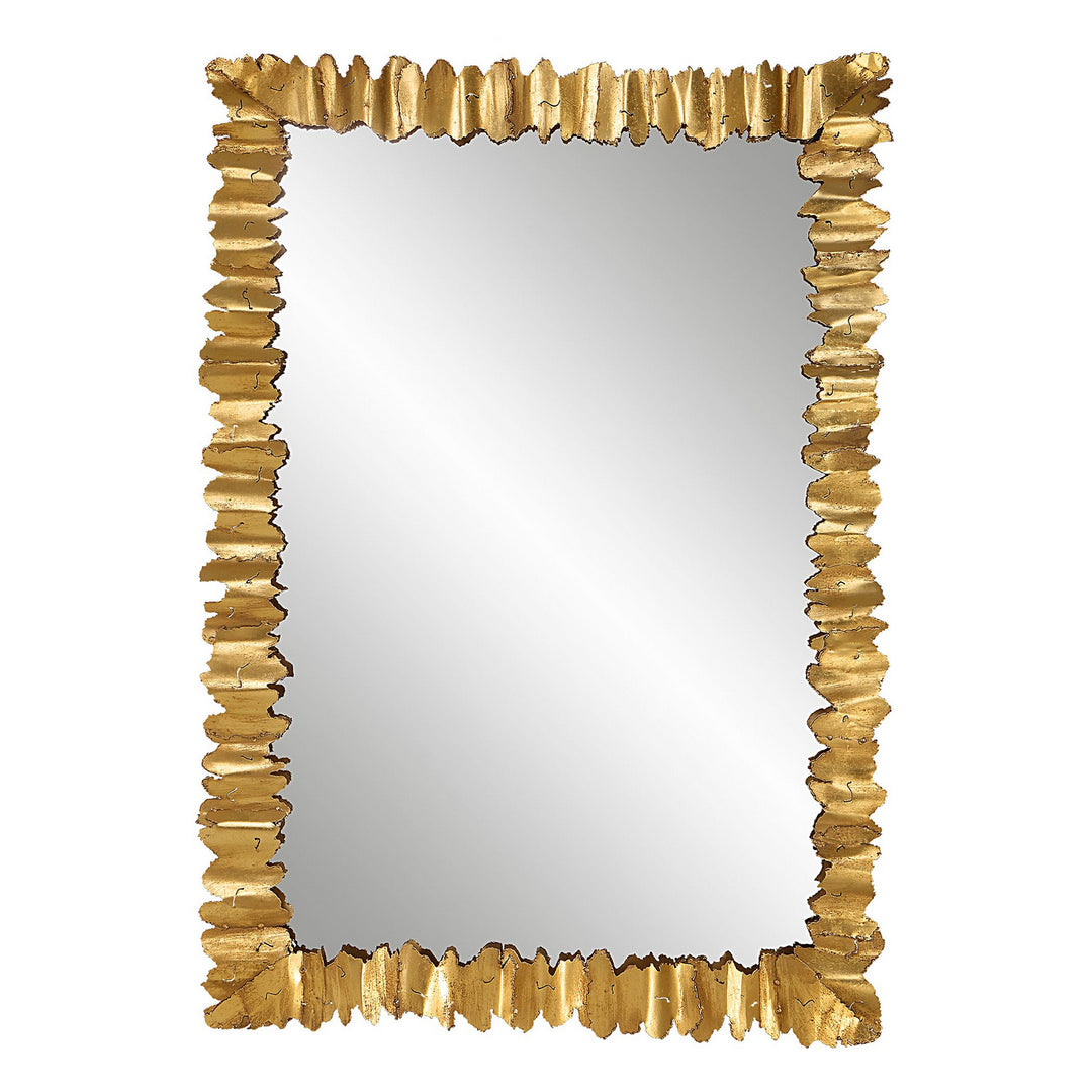 Lev Mirror in Antique Gold - available from The Lighting Shoppe, trusted by Canadian homeowners