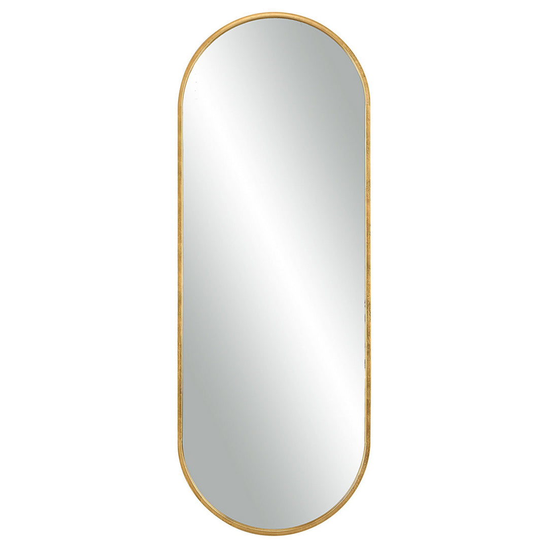 Varina Mirror in Antiqued Gold Leaf - available from The Lighting Shoppe, trusted by Canadian homeowners